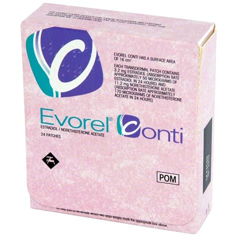 Pack Size 16 Patches. . Evorel conti patches how long to work